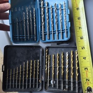 Drill Bit Sets Lot Of 2